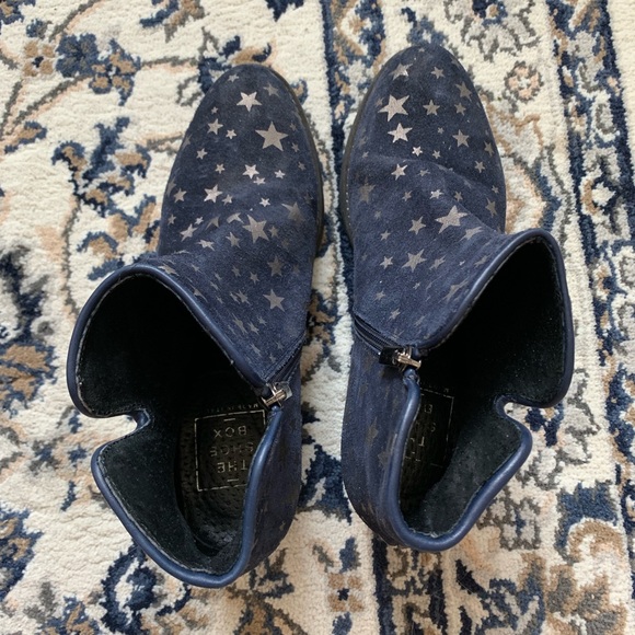 Blue Suede Star 🌟 Booties - Picture 2 of 8